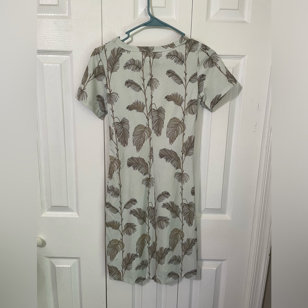 Chaser Women’s NWT Quadrablend Short Sleeve Mesh Crossover Shirt dress Small - Picture 2 of 7